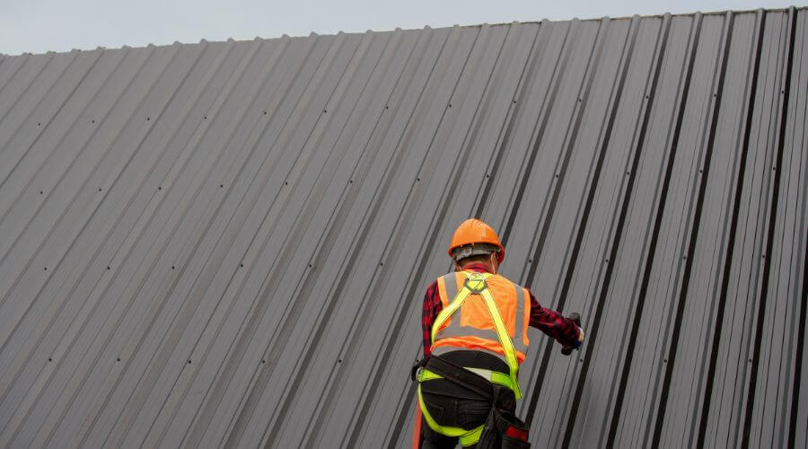 Professional metal roof installation services in Benton, MO